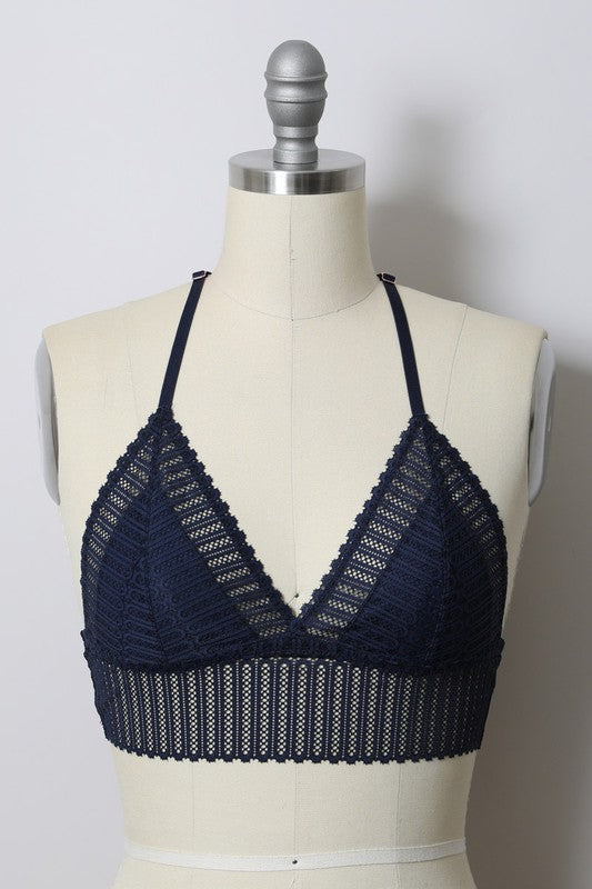 Dreamer Lace Bralette (Black)