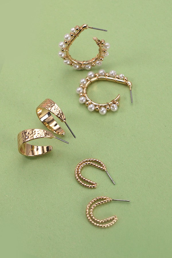 All In The Details Earring Set