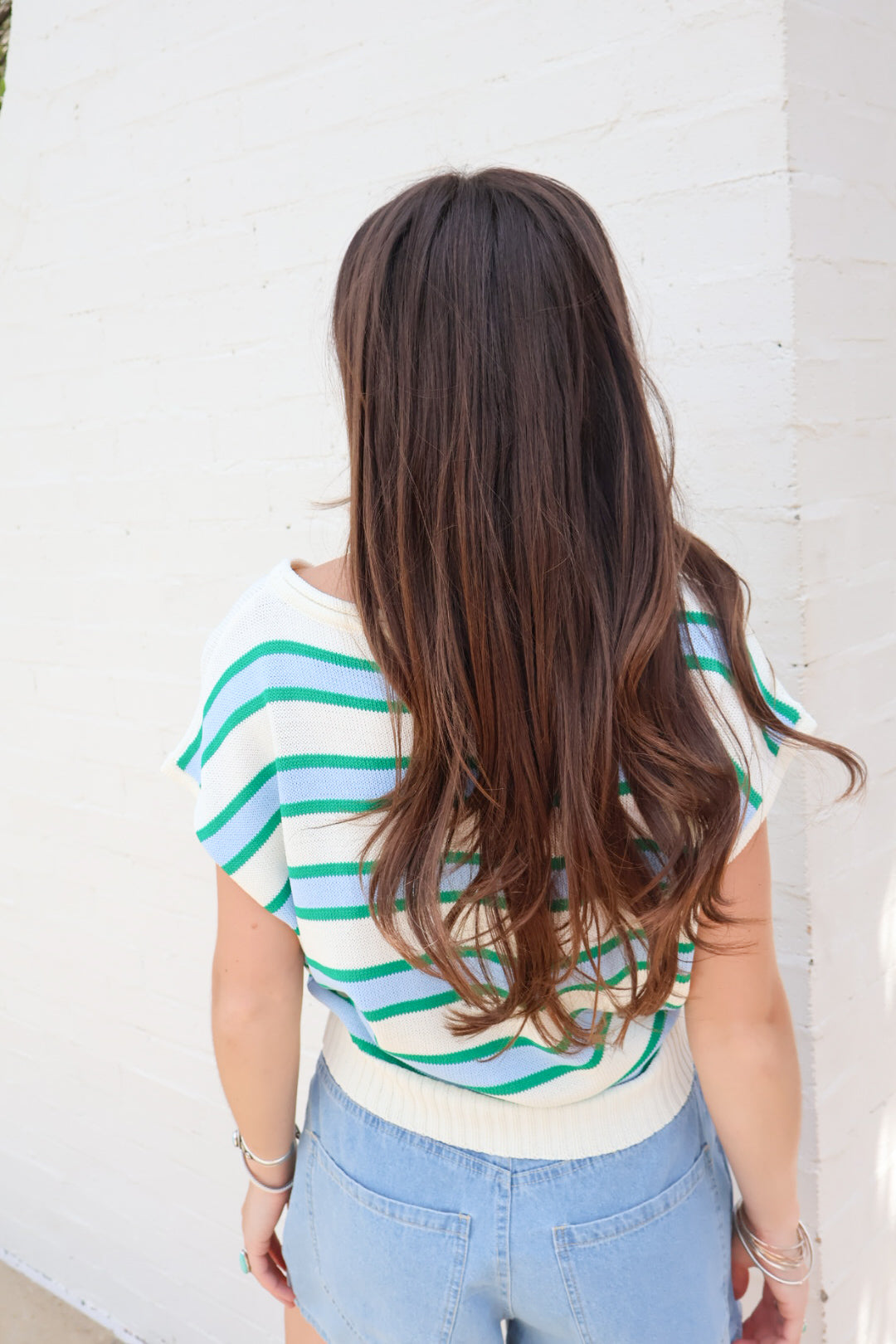 Seaside Stripe Sweater Top