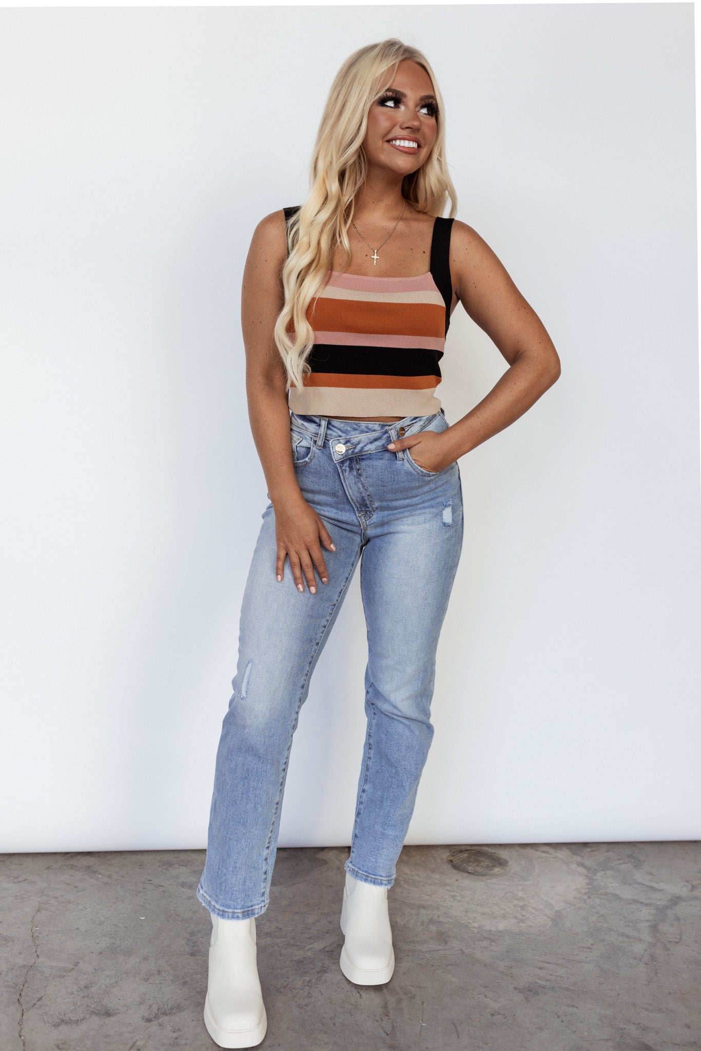 Talia Crossover Jeans FINAL SALE