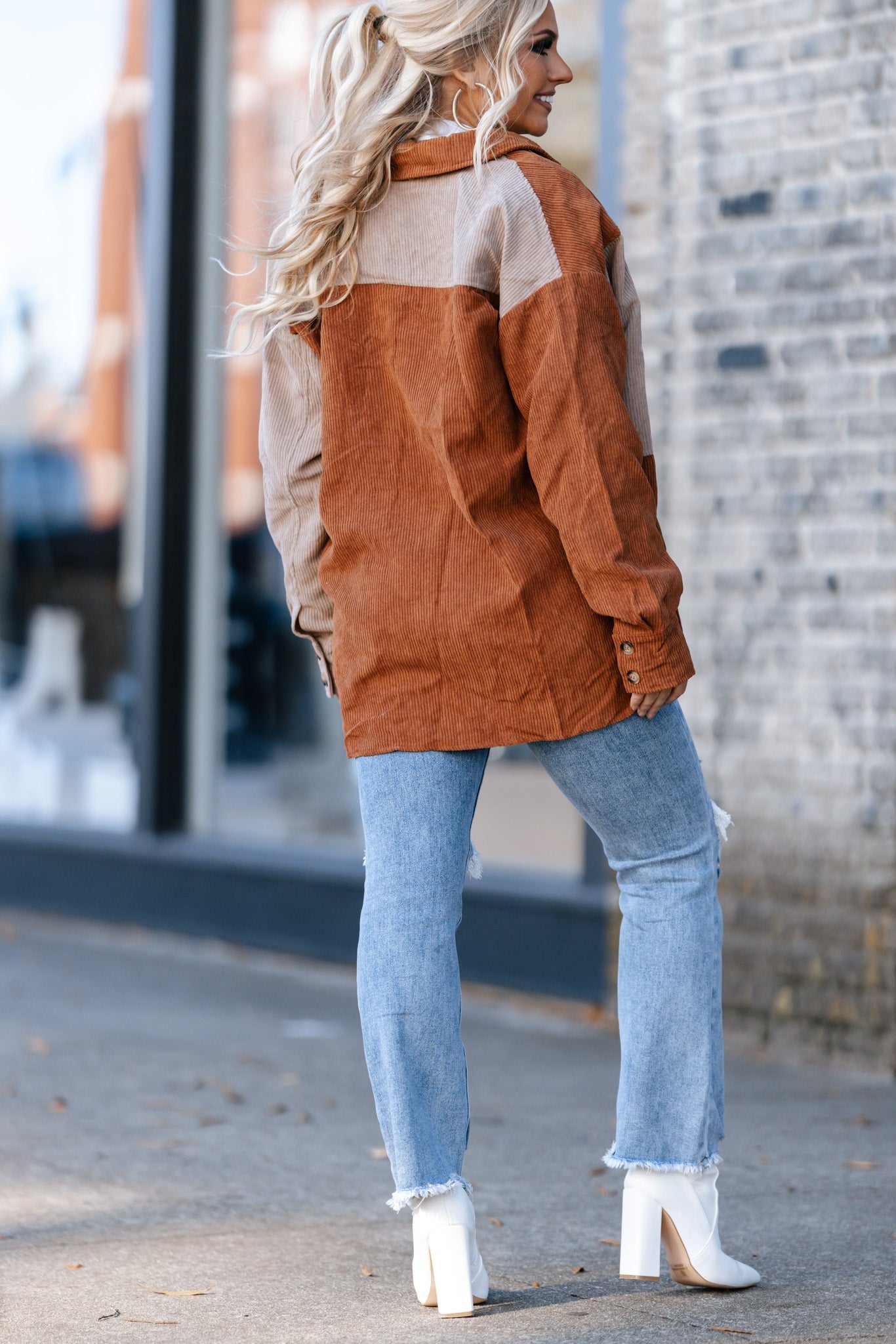 Patchwork Corduroy Jacket FINAL SALE
