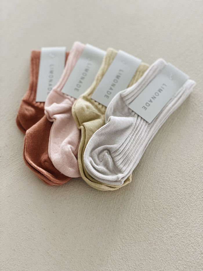ANKLE SOCKS - light rose
