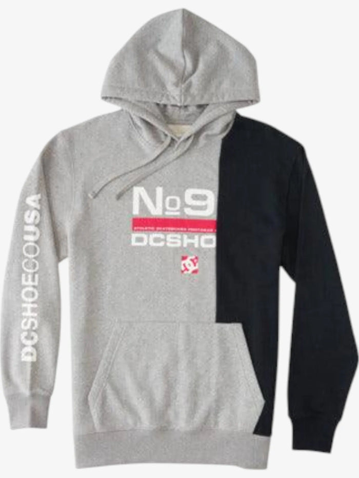 Buzo Dc Shift Mujer Gris Negro