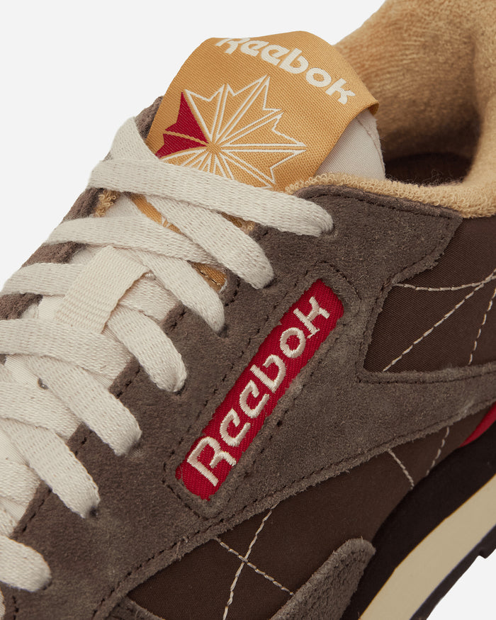 Reebok Classic Leather Premium Dark Chocolate Sneakers Low 100260251 6E00