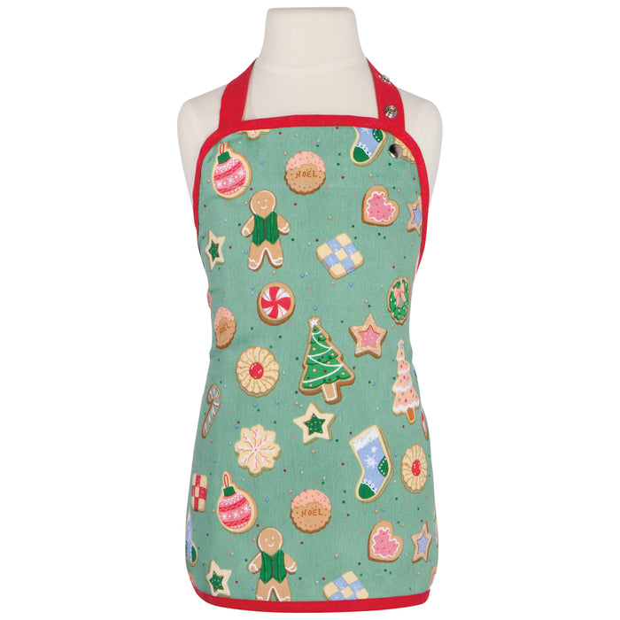Cookie Exchange Kid's Christmas Apron