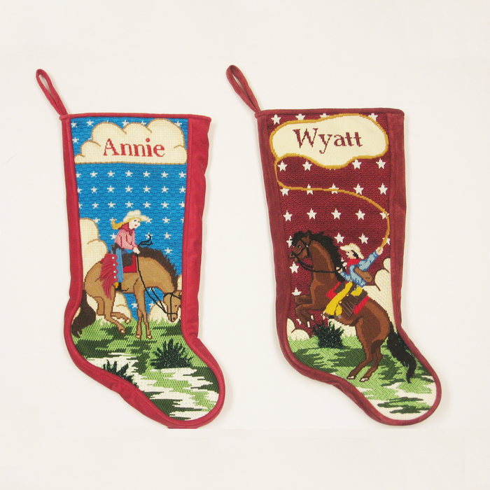 Cowgirl Stocking