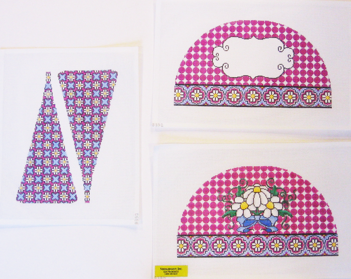 Needlepoint Daisy Tea Cozy Canvas