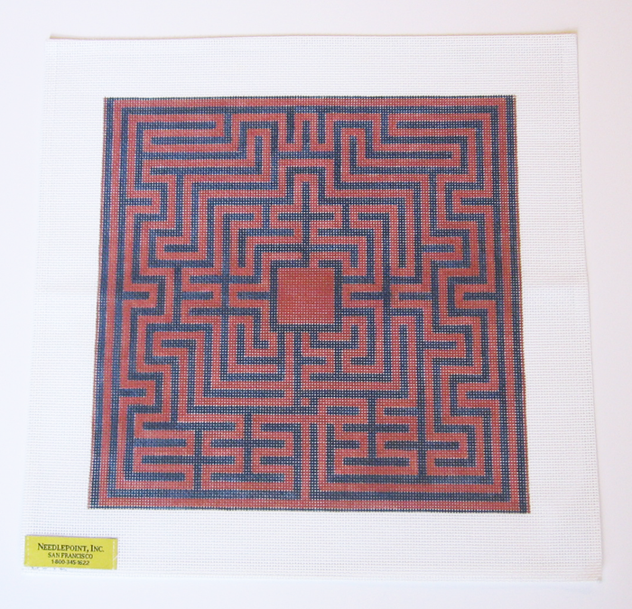 Needlepoint Geometric Canvas