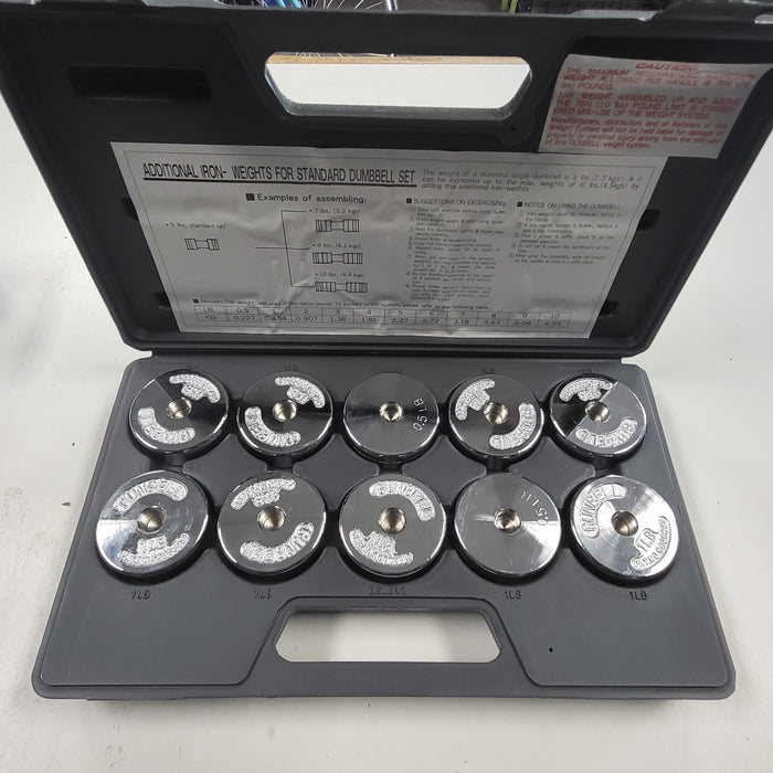 GunBell 6-10LB Dumbbells