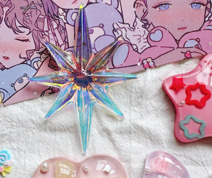 Handmade Hexagram Pendant Resin Mold