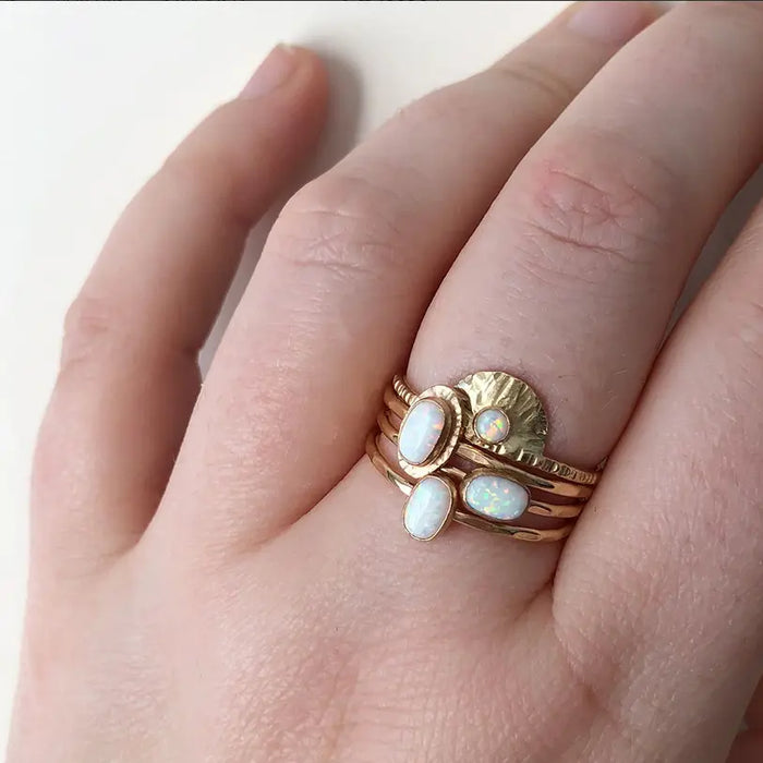 Heritage Opal Ring Acorn Home + Apparel