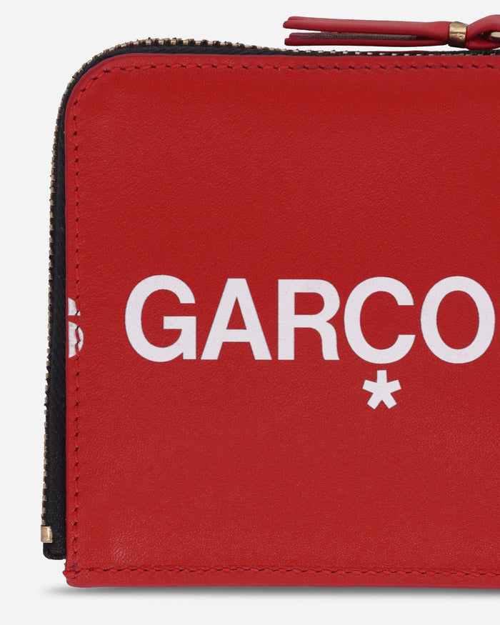 Comme Des Garçons Wallet Wallet/Huge Logo Red Wallets and Cardholders Wallets SA3100HL RED