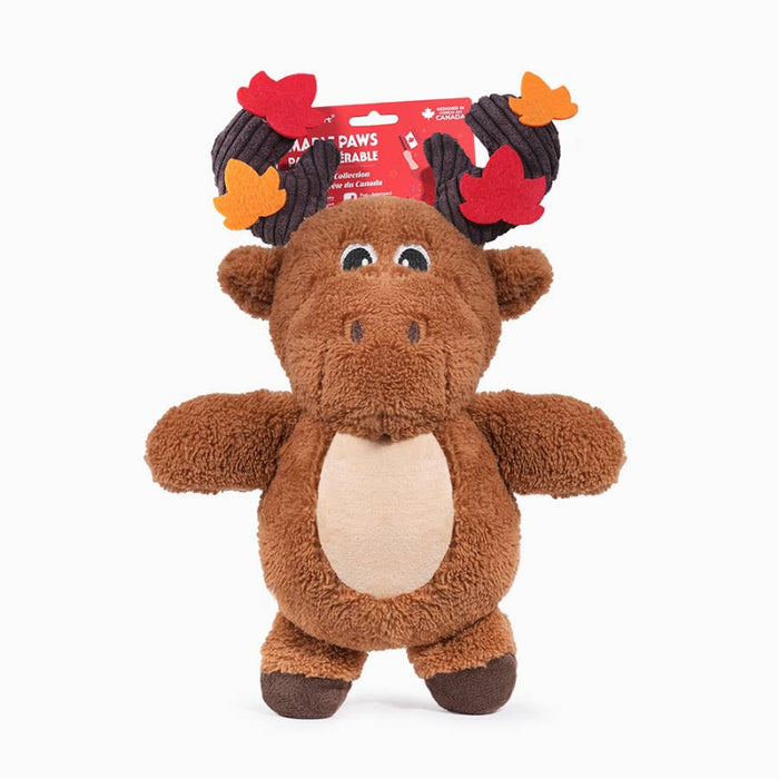 Hugsmart Products Inc Hugsmart Products Inc - HugSmart Pet - Maple Paws | Moose - Dog Plush Toy