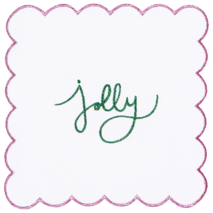 Merry Everything Christmas Cocktail Napkins Set of 4