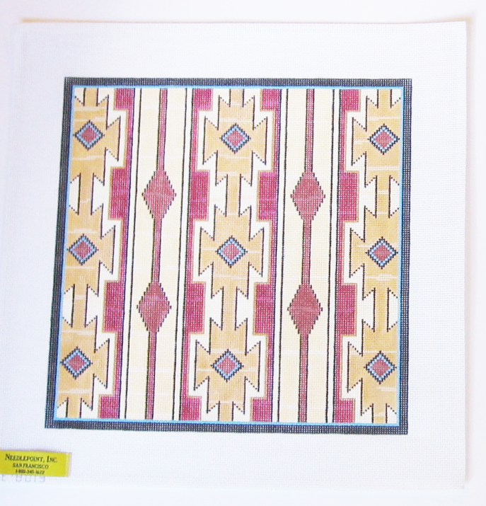 Needlepoint Native American Textile Canvas