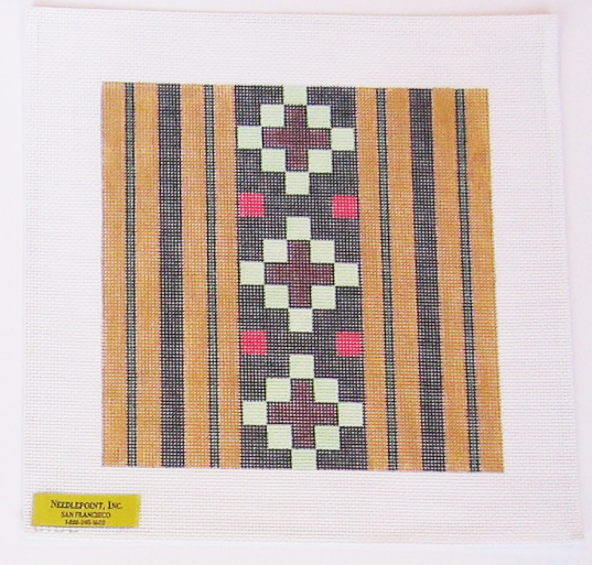 Needlepoint Native American Textile Canvas