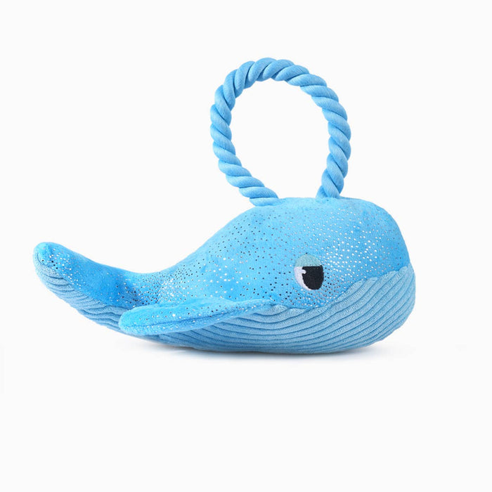Hugsmart Products Inc Hugsmart Products Inc - HugSmart Pet - Ocean Pals | Whale - Dog Rope Toy