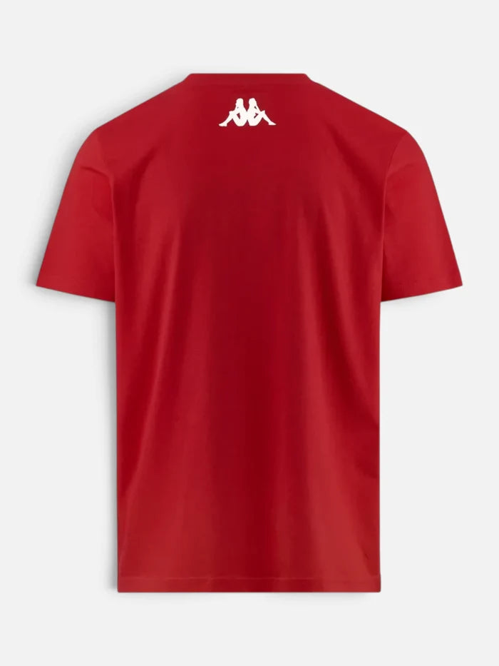 Remera Kappa Kappa4training Brizzo Rojo