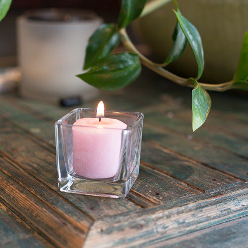 richland votive candles pink gardenia scented 10 hour set of 288