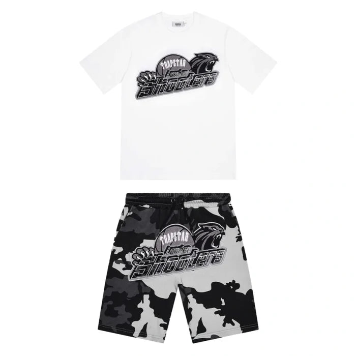 Set Shooters Shorts- Black Camo TRAPSTAR Dresy