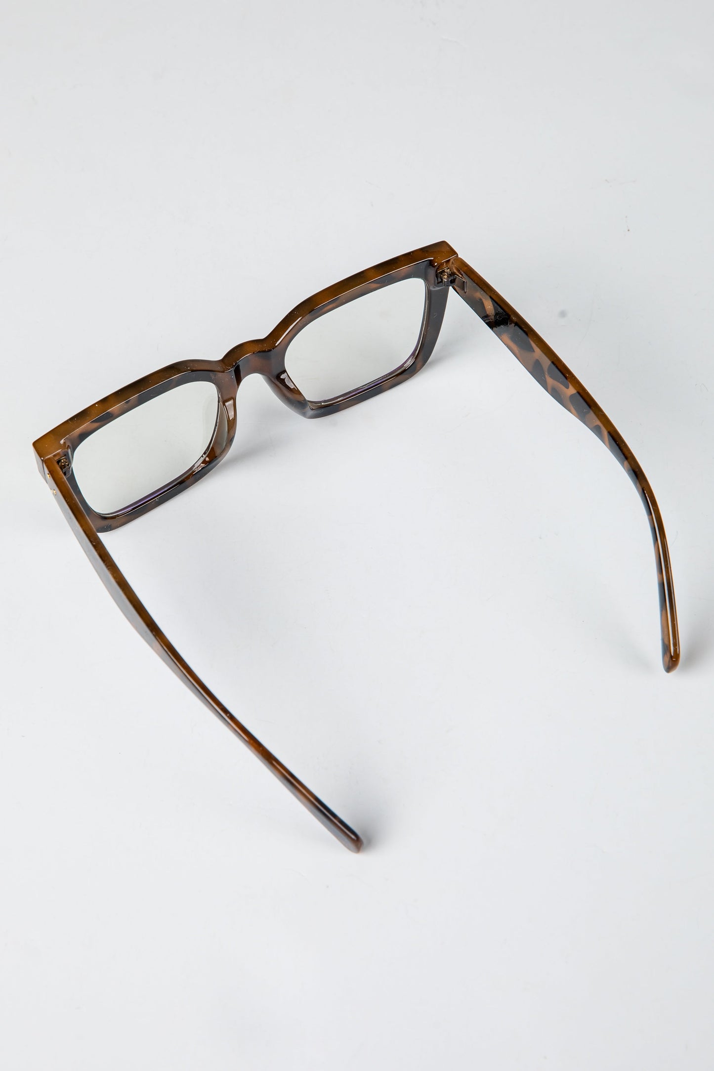 Blue Light Essential Black Square Frames