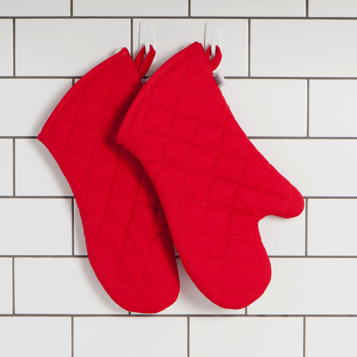 Superior Red Oven Mitt