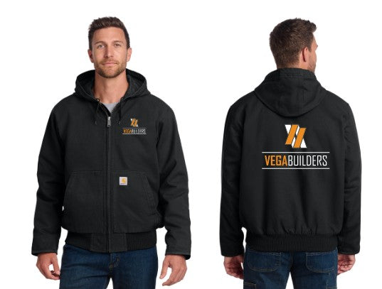 Vega Builders Carhartt® Washed Duck Active Jacket