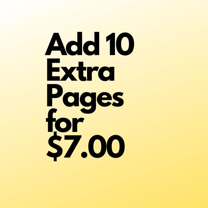 Extra 10 Pages - White