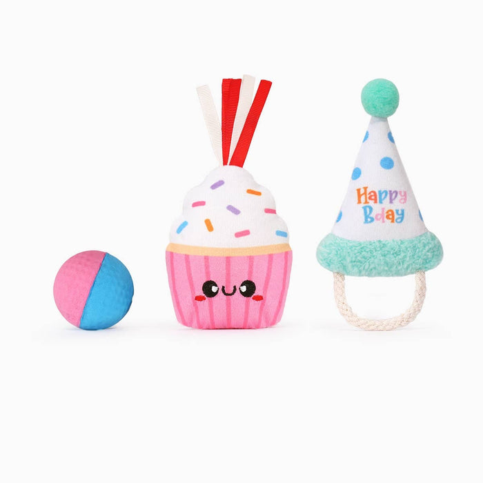 Hugsmart Products Inc Hugsmart Products Inc - HugSmart Pet - Yappy Birthday | Cake & Hat - Cat Toy