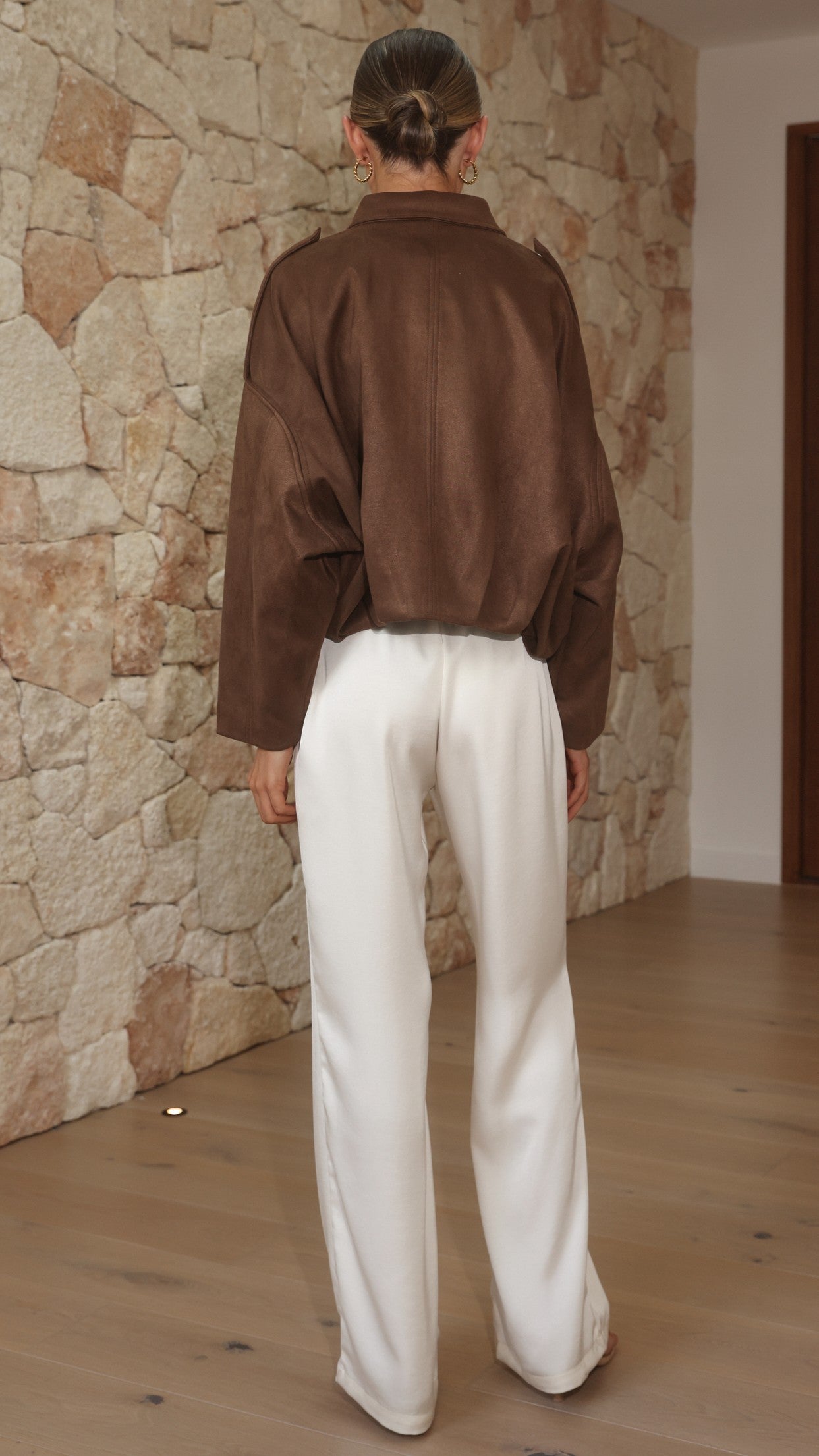 Phoenix Bomber Jacket - Brown