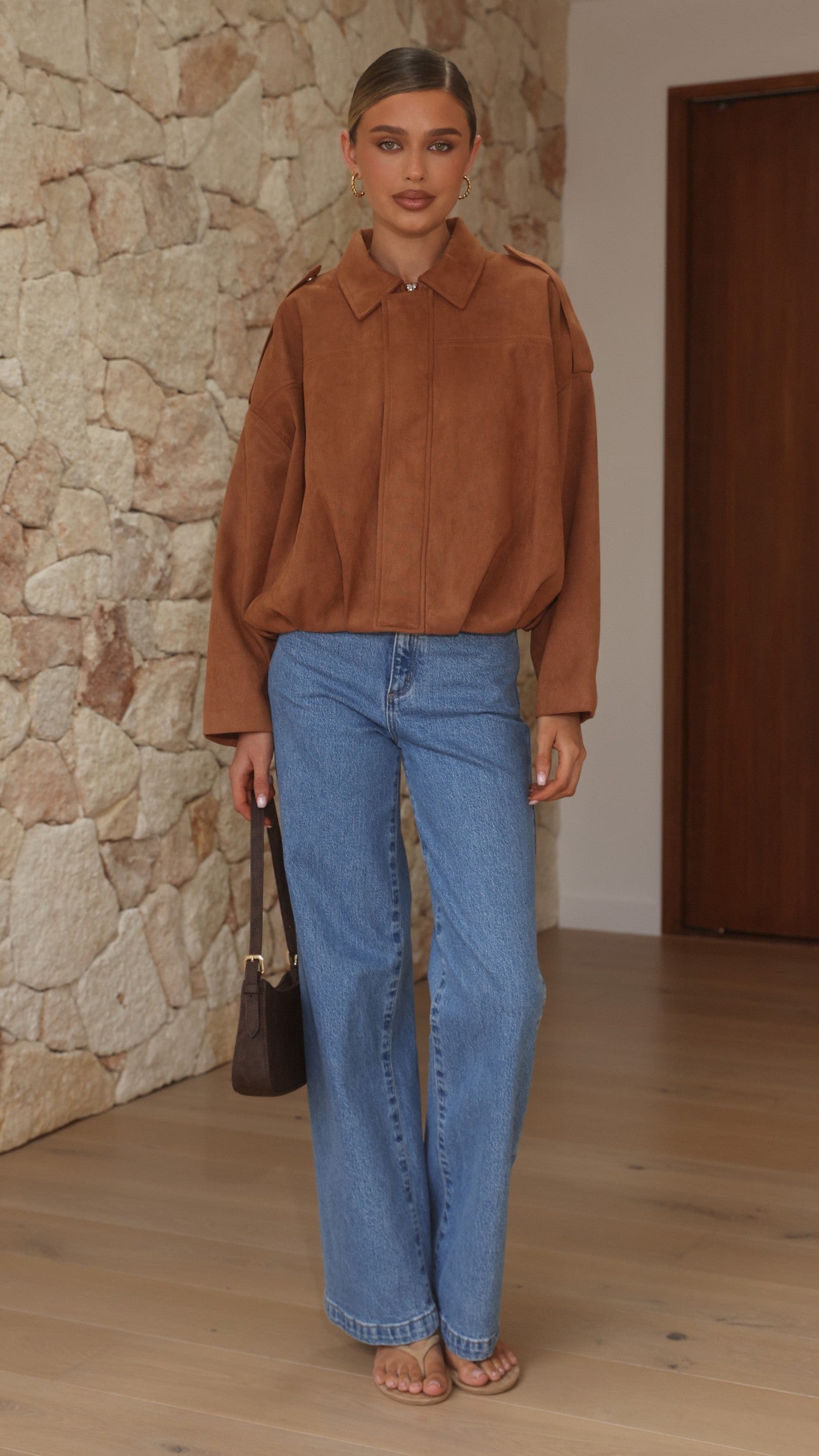 Phoenix Bomber Jacket - Tan