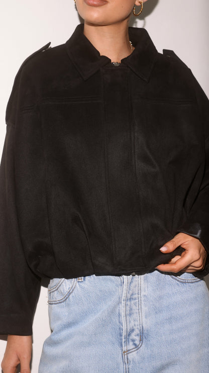 Phoenix Bomber Jacket - Black