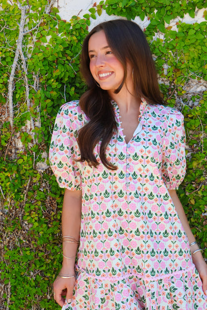 Sweet Bloom Babydoll Dress