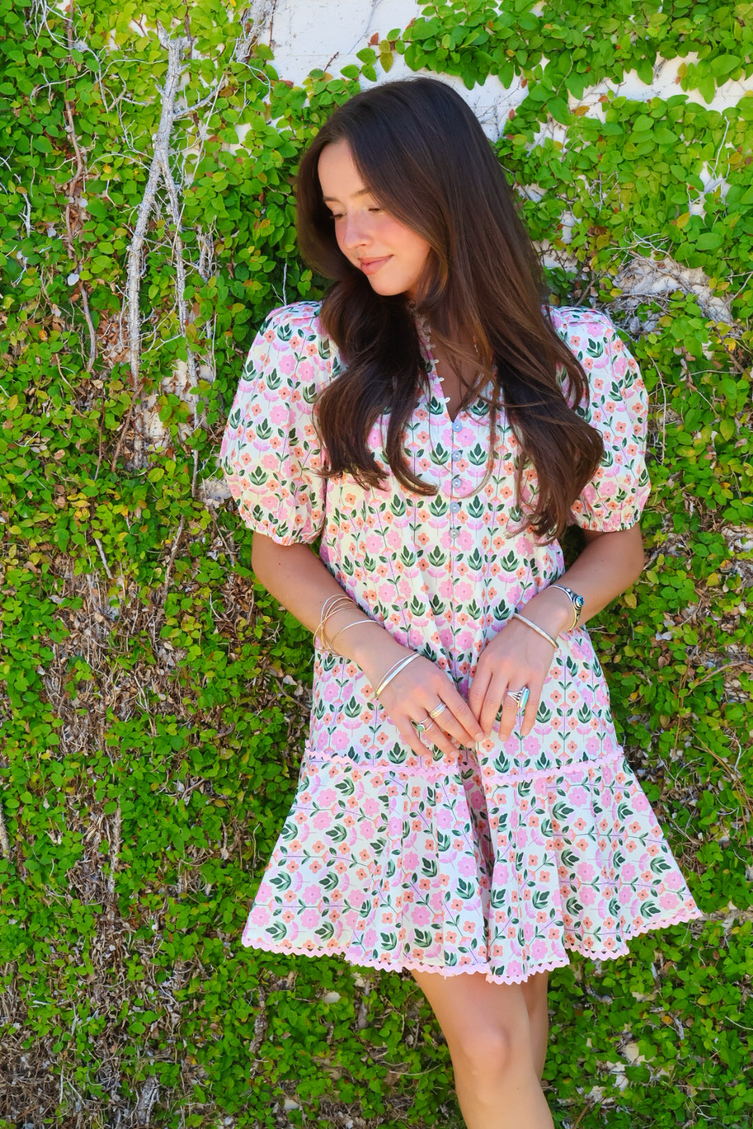 Sweet Bloom Babydoll Dress