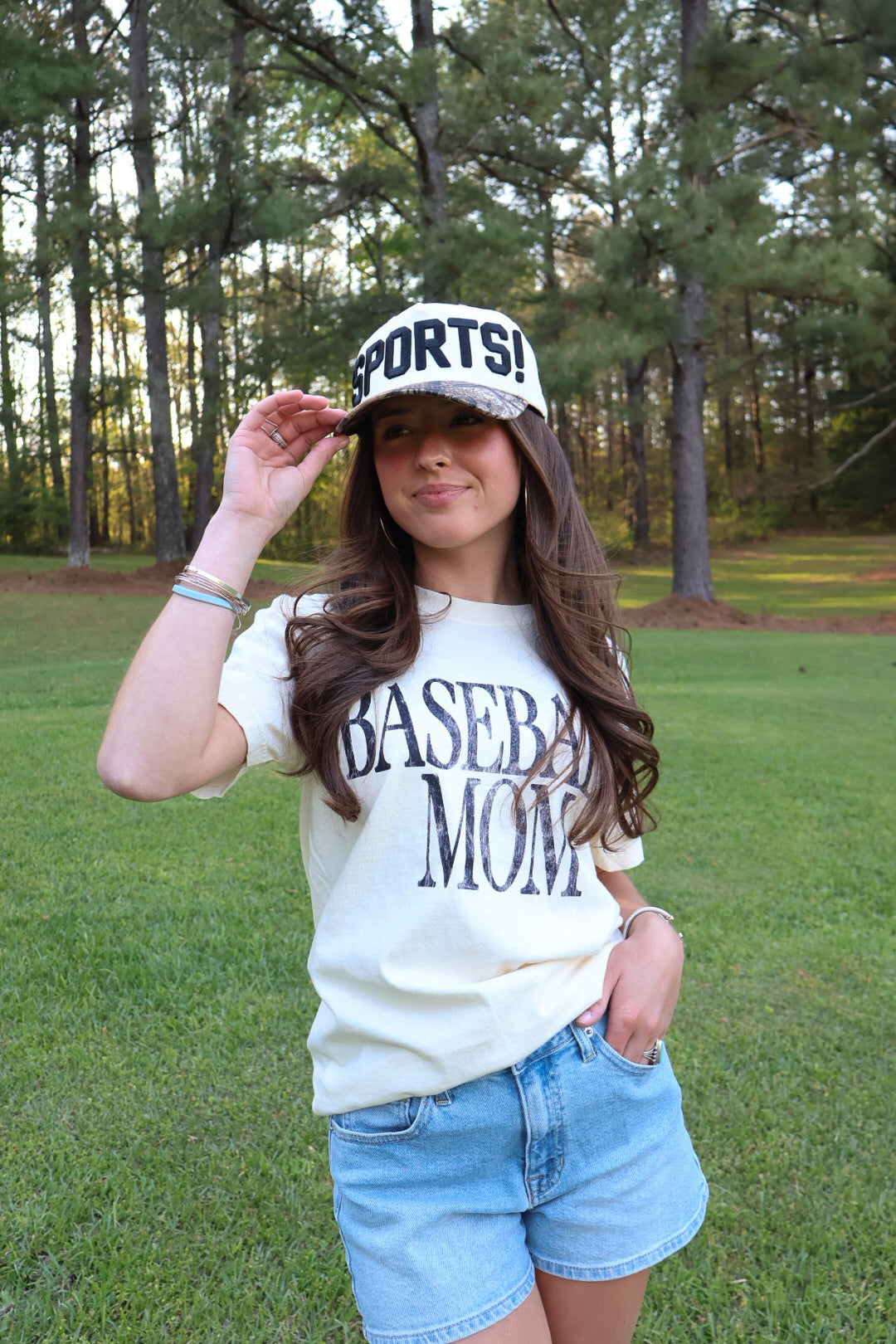 Baseball Mom Graphic Tee