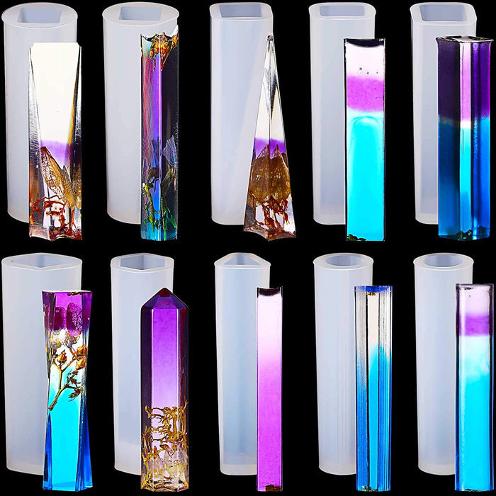 10 Styles Pendulum Resin Molds