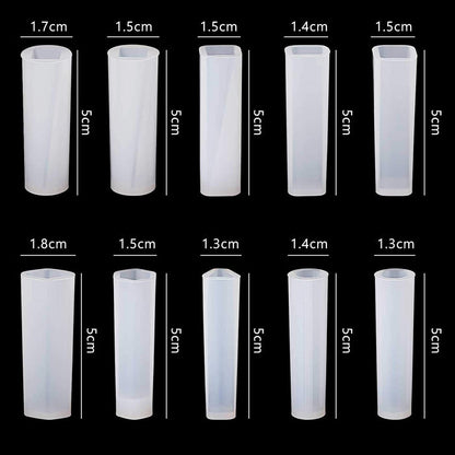 10 Styles Pendulum Resin Molds