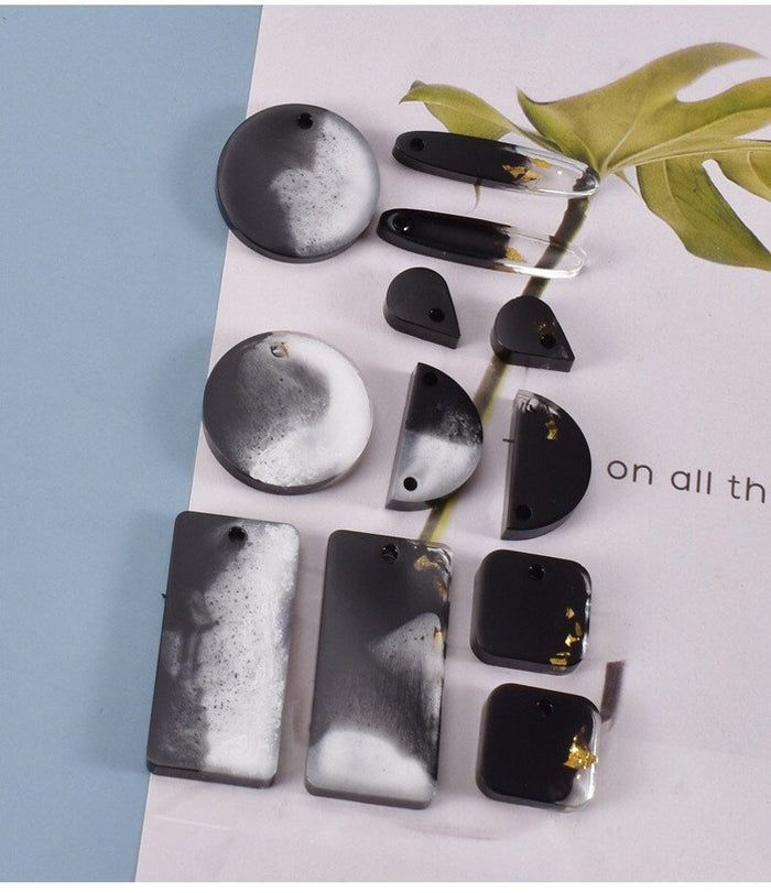12-Cavity Earring Pendant Silicone Mold