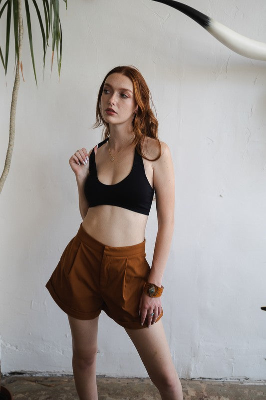 Solange Halter Bralette (Black) FINAL SALE