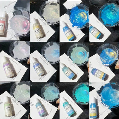 24 Colors Aurora Non- sinking Effect Colors Pigment
