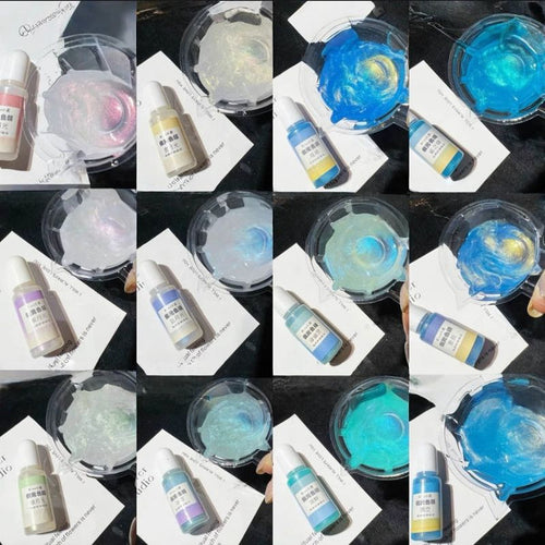 24 Colors Aurora Non- sinking Effect Colors Pigment