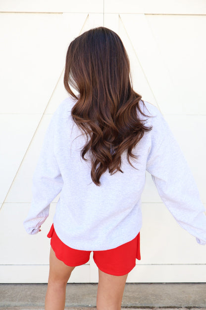 WWJD Heart Graphic Sweatshirt