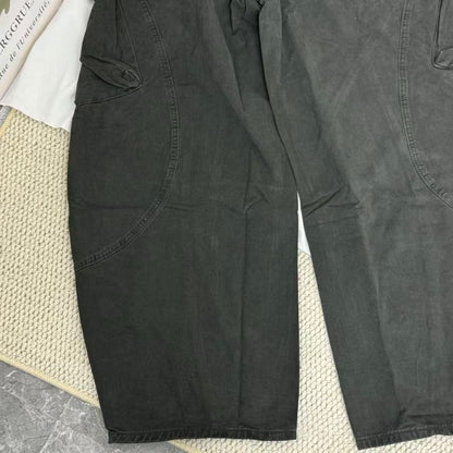 Cargo-Style Curved-Leg Rousers