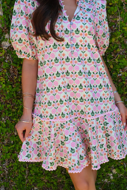Sweet Bloom Babydoll Dress