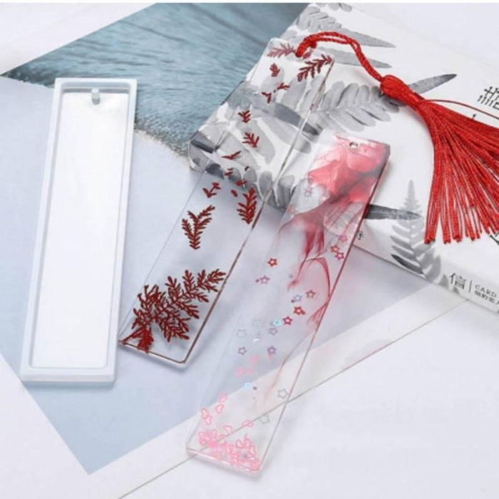 3pcs Rectangle Bookmark Silicone Mold