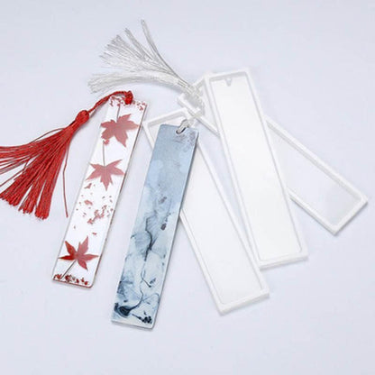 3pcs Rectangle Bookmark Silicone Mold