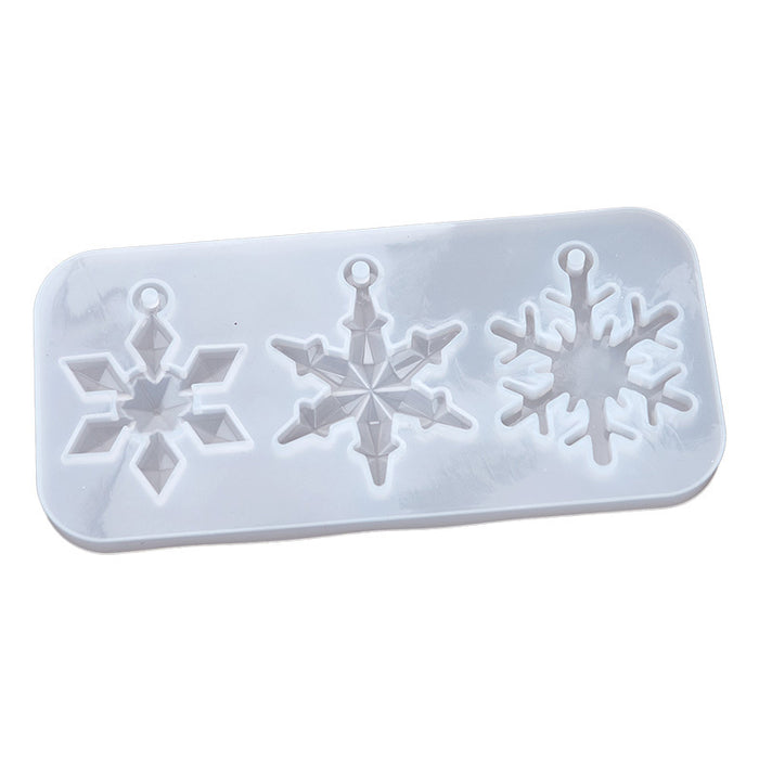 3pcs Snowflake Hanging Mold