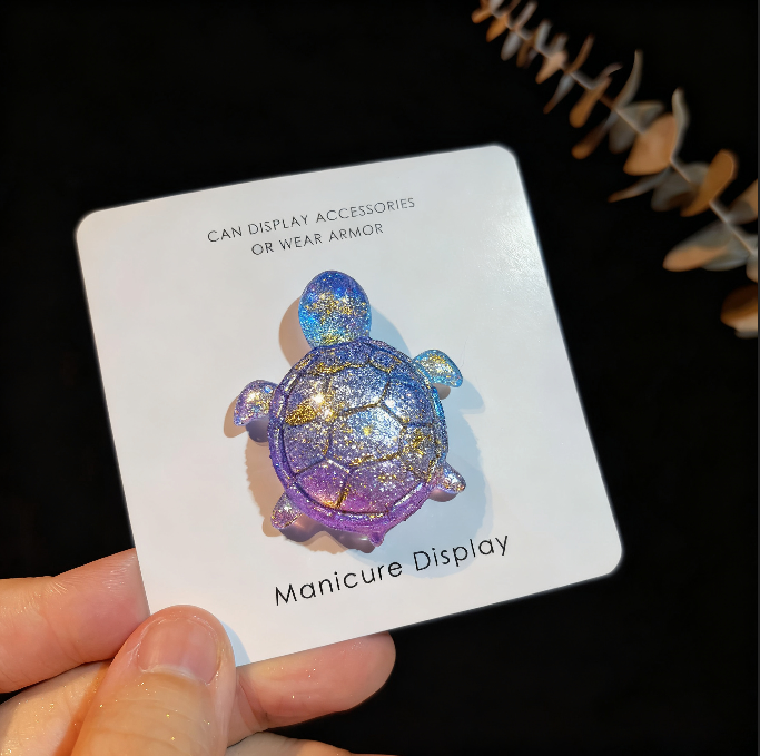 4-in-1 Turtle Pendant Resin Mold