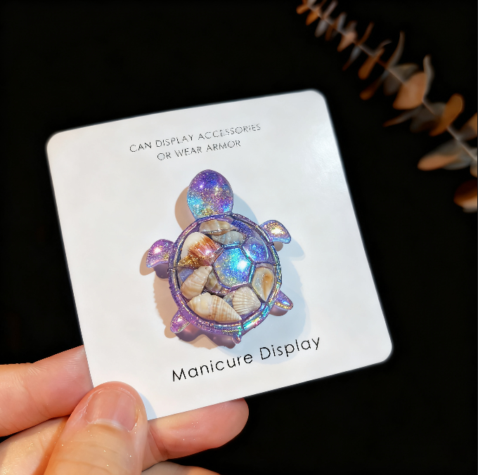 4-in-1 Turtle Pendant Resin Mold