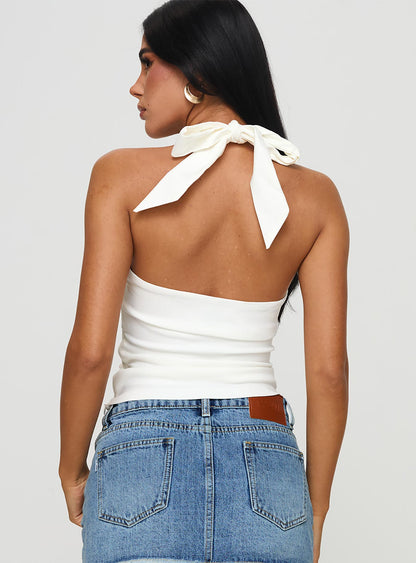 Coralina Top White